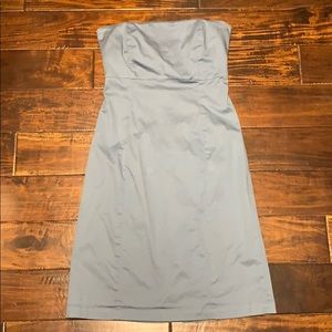 Gap blue strapless summer dress